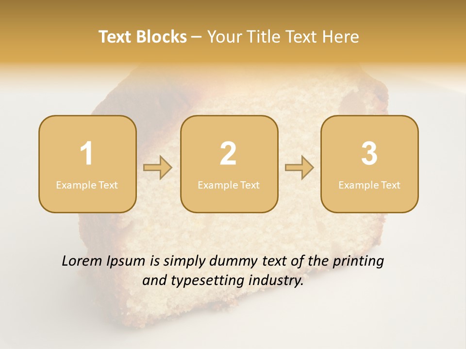 Bakery Pie Snack PowerPoint Template