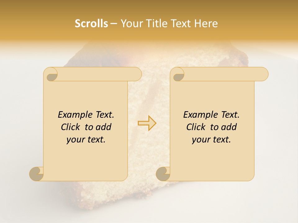 Bakery Pie Snack PowerPoint Template