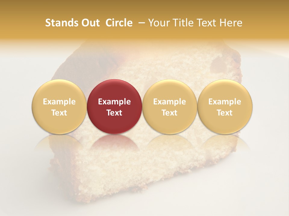 Bakery Pie Snack PowerPoint Template