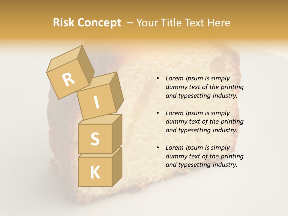 Bakery Pie Snack PowerPoint Template