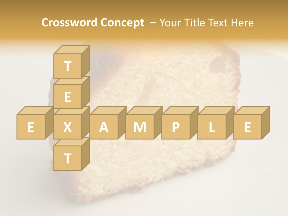 Bakery Pie Snack PowerPoint Template