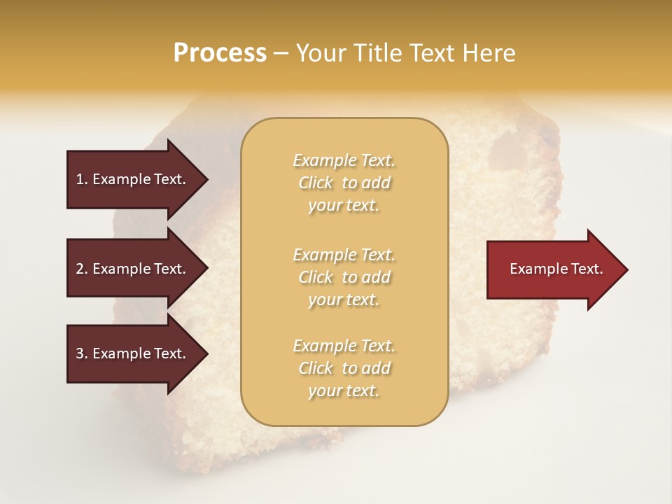 Bakery Pie Snack PowerPoint Template