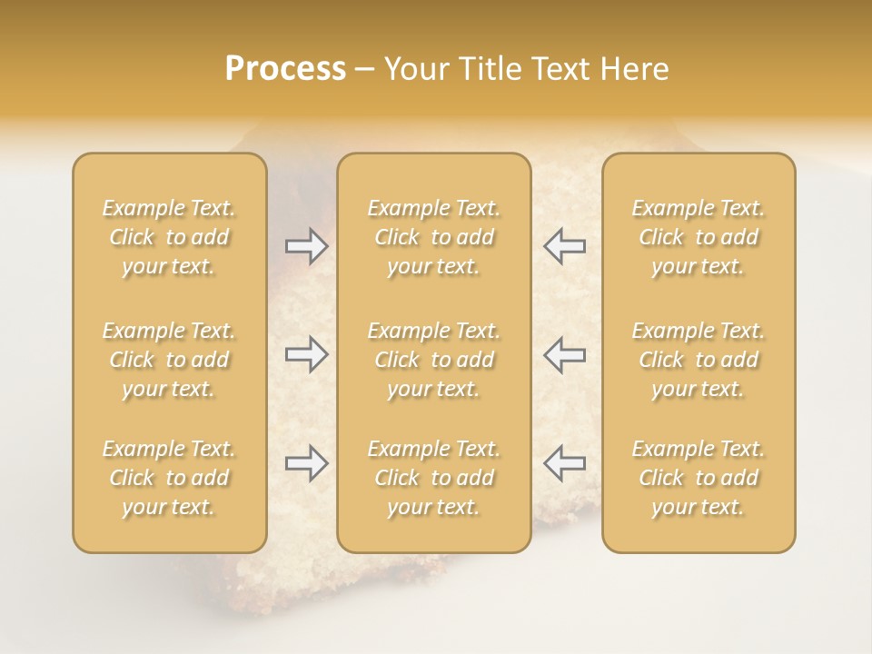 Bakery Pie Snack PowerPoint Template