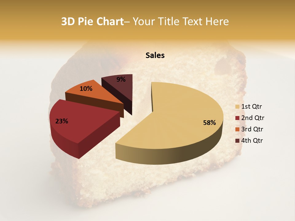 Bakery Pie Snack PowerPoint Template