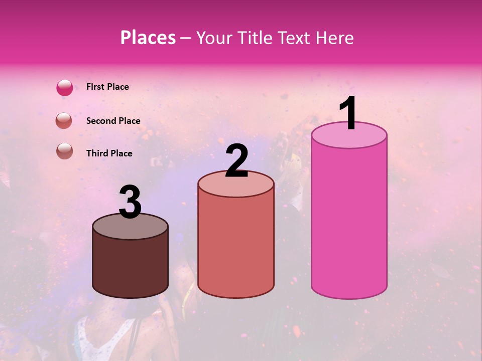 Faces Colour Travel PowerPoint Template