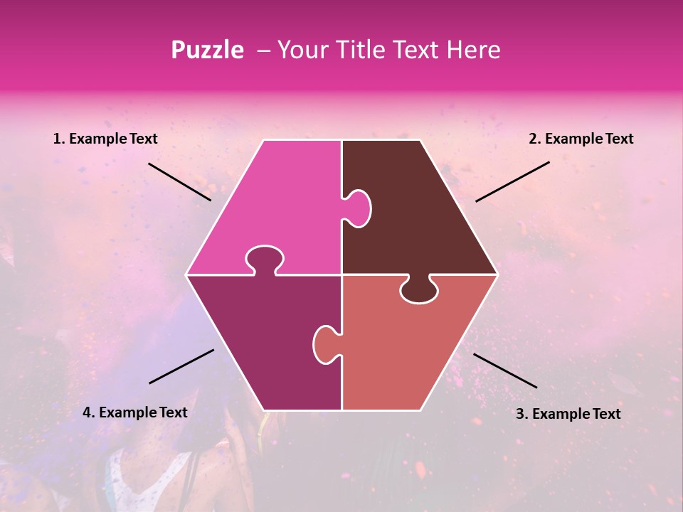 Faces Colour Travel PowerPoint Template