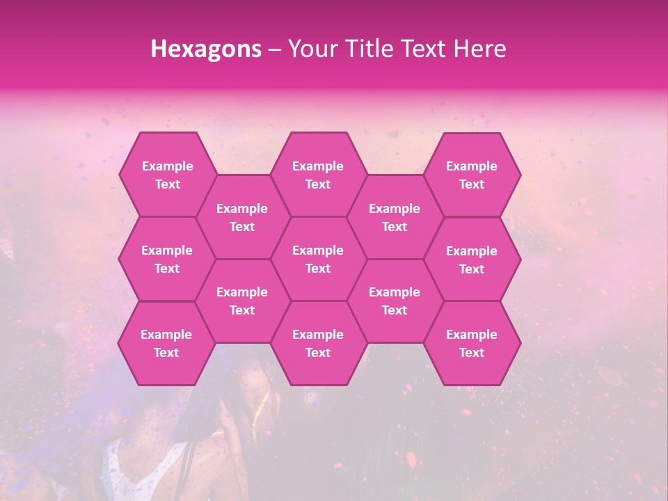 Faces Colour Travel PowerPoint Template