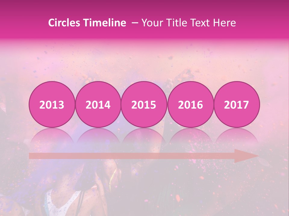 Faces Colour Travel PowerPoint Template