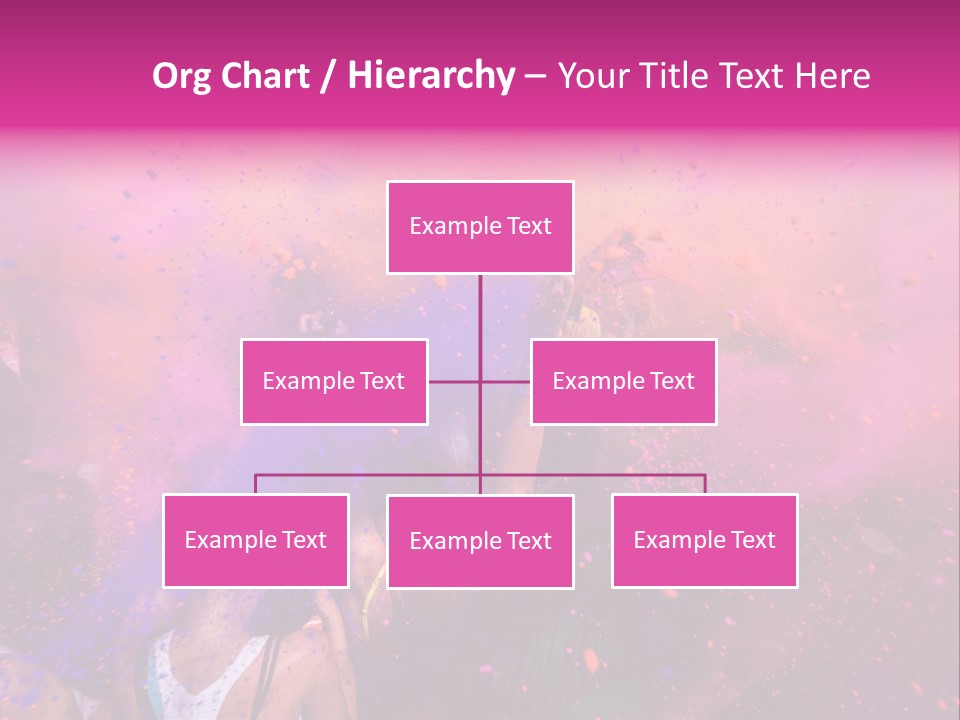 Faces Colour Travel PowerPoint Template