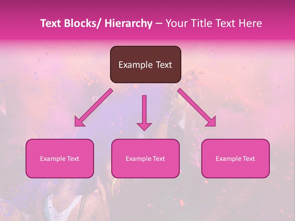 Faces Colour Travel PowerPoint Template