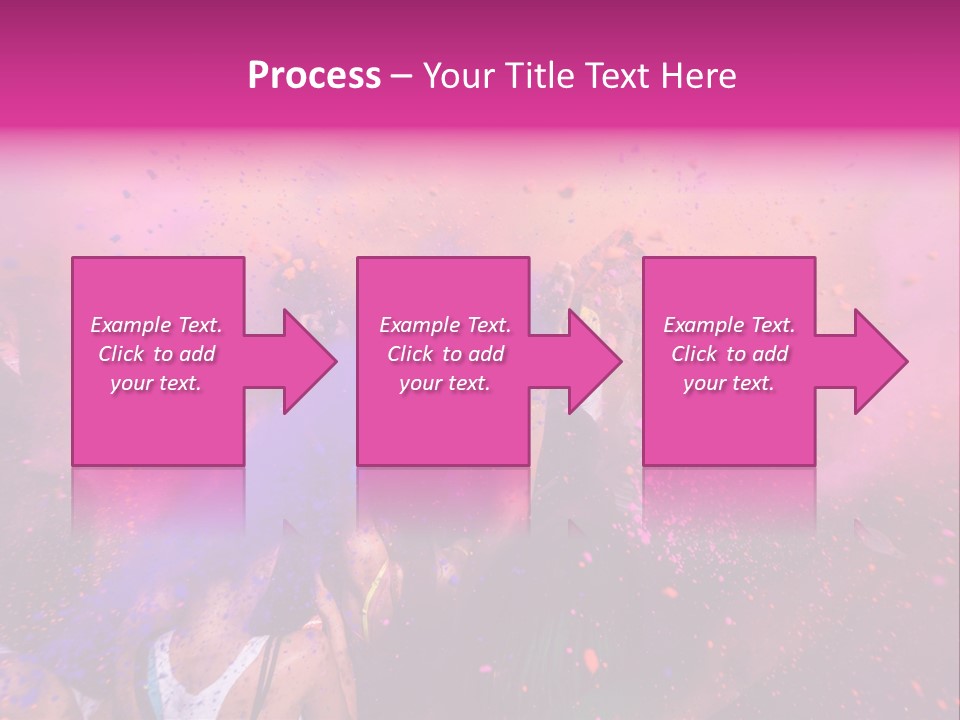 Faces Colour Travel PowerPoint Template