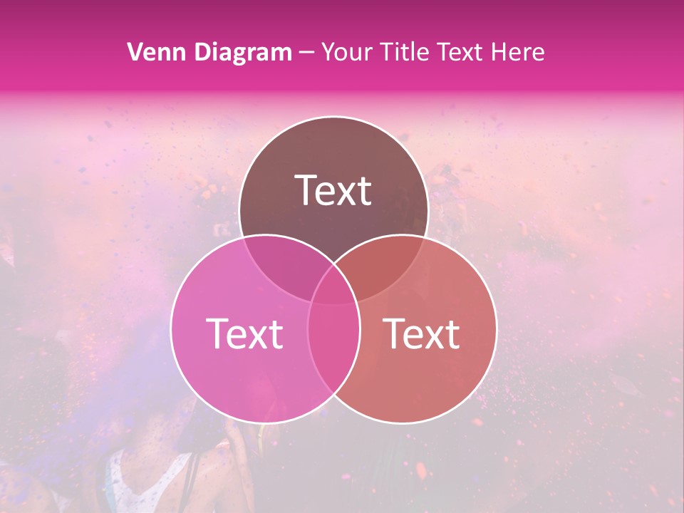 Faces Colour Travel PowerPoint Template