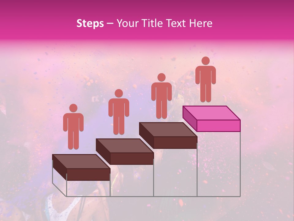 Faces Colour Travel PowerPoint Template