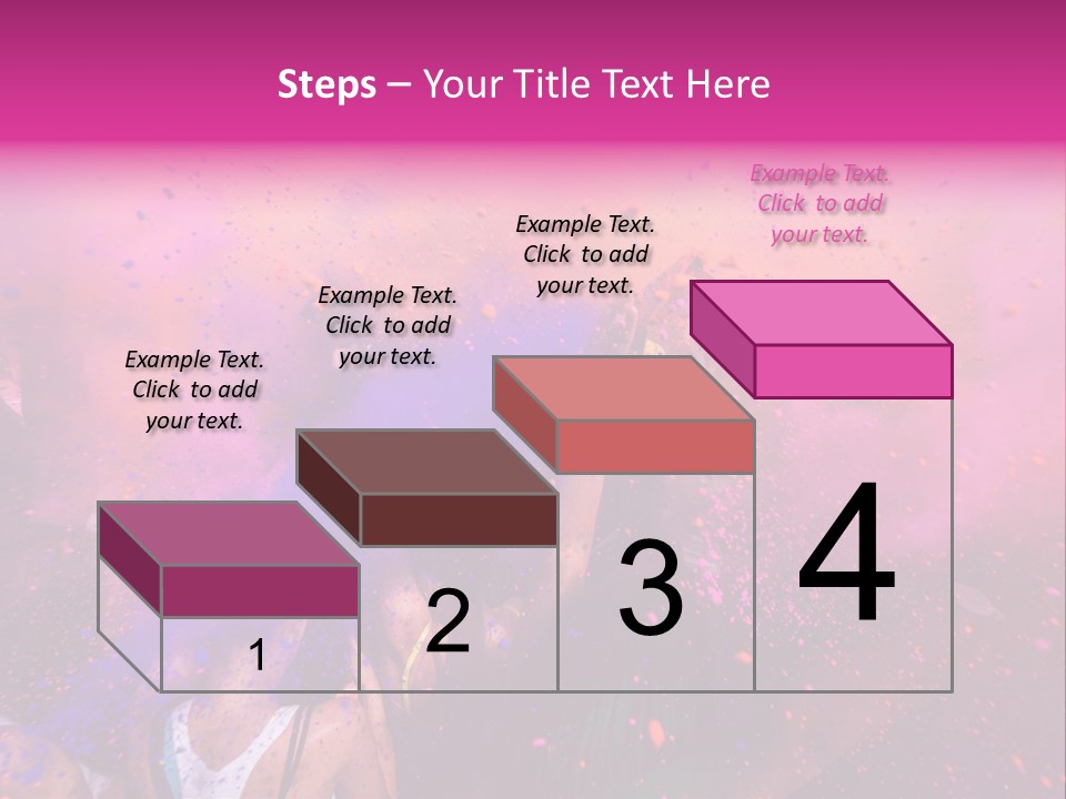 Faces Colour Travel PowerPoint Template