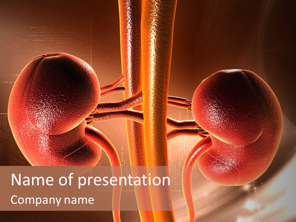 A Medical Powerpoint Presentation With An Image Of The Utensils PowerPoint Template