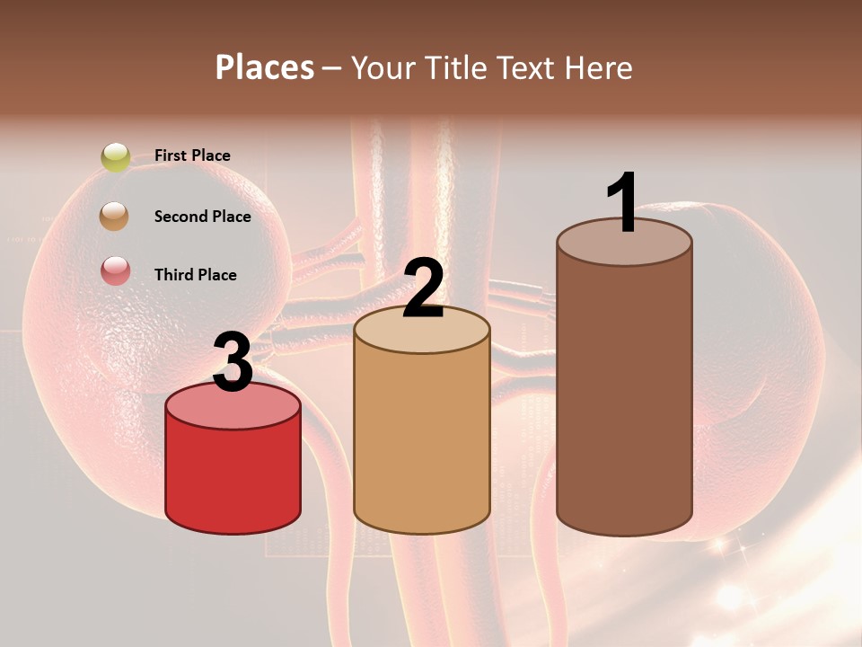 A Medical Powerpoint Presentation With An Image Of The Utensils PowerPoint Template