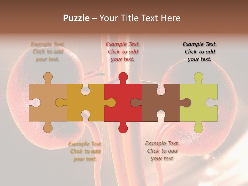 A Medical Powerpoint Presentation With An Image Of The Utensils PowerPoint Template