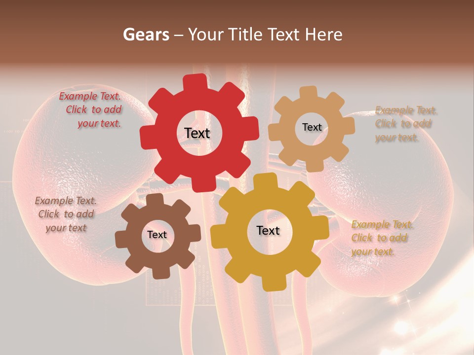 A Medical Powerpoint Presentation With An Image Of The Utensils PowerPoint Template