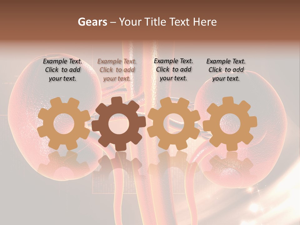 A Medical Powerpoint Presentation With An Image Of The Utensils PowerPoint Template