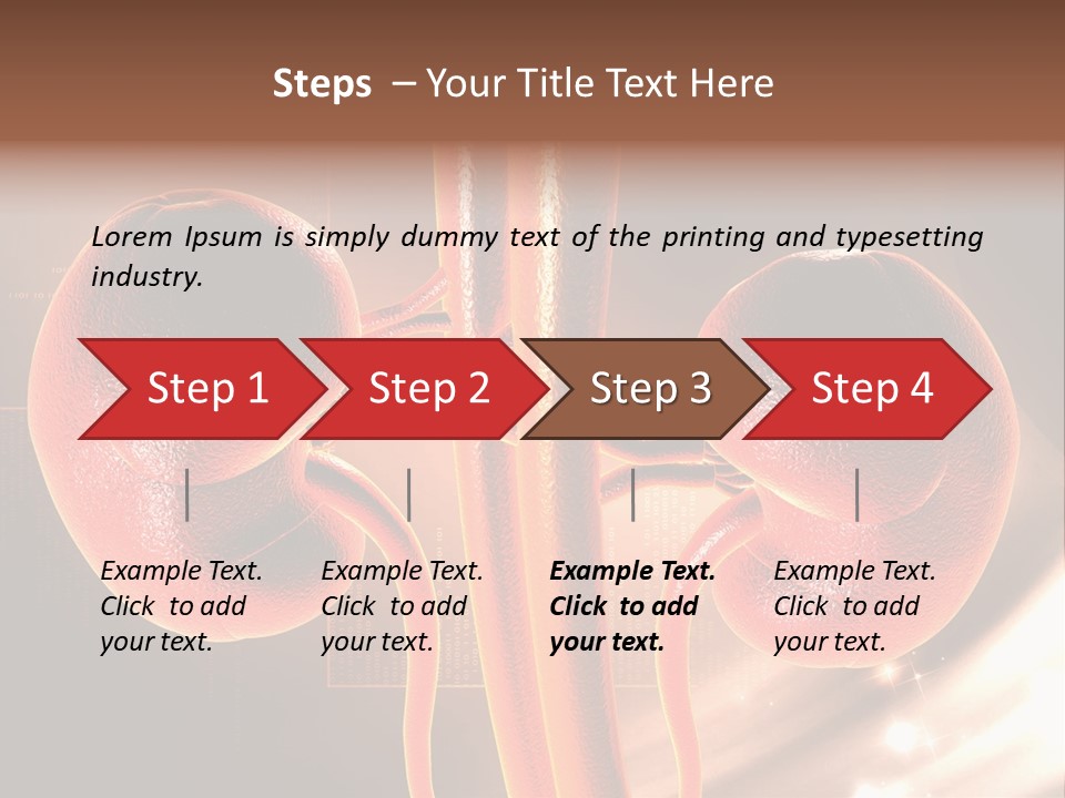 A Medical Powerpoint Presentation With An Image Of The Utensils PowerPoint Template