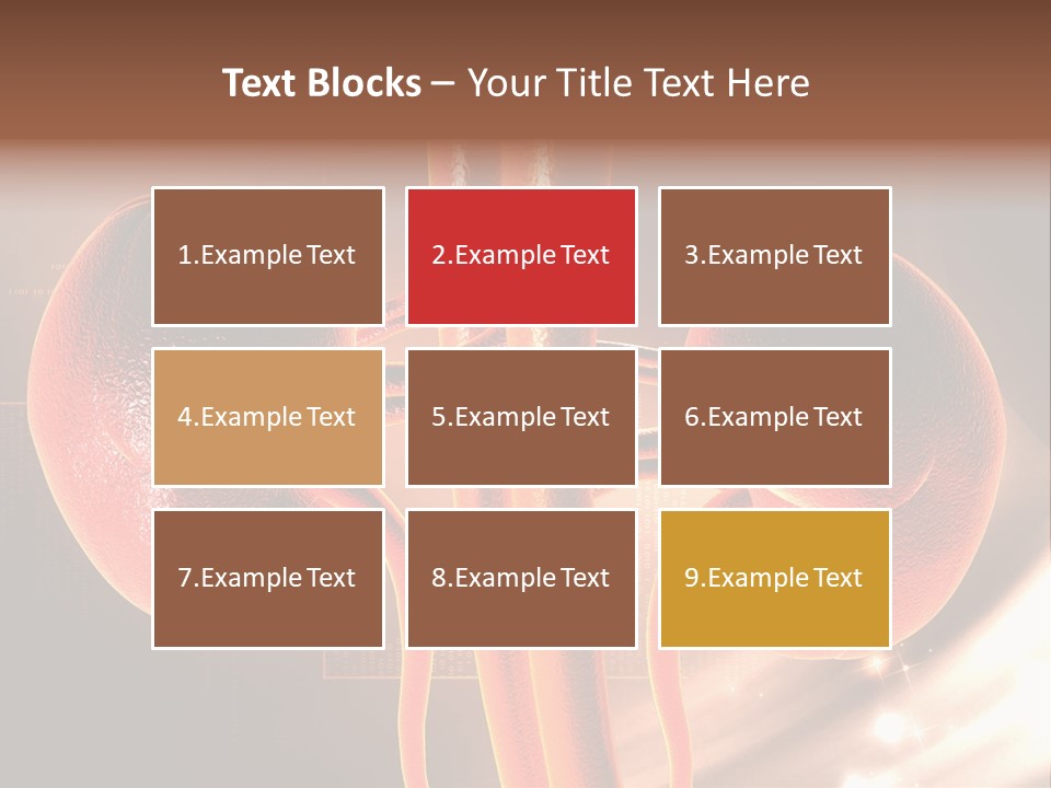 A Medical Powerpoint Presentation With An Image Of The Utensils PowerPoint Template