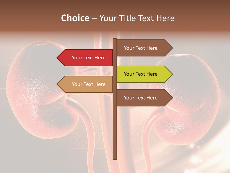A Medical Powerpoint Presentation With An Image Of The Utensils PowerPoint Template