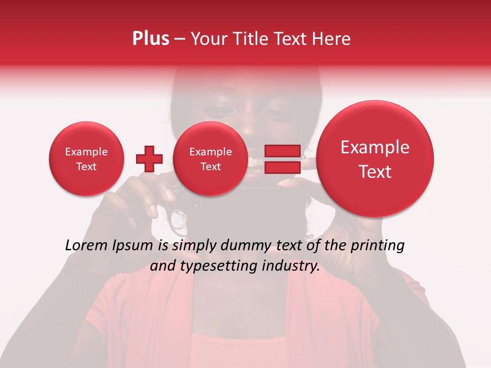 Girl Legs Female PowerPoint Template