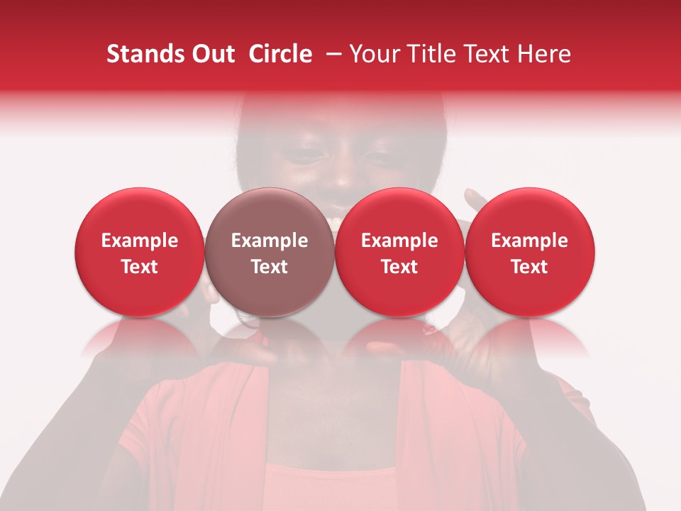 Girl Legs Female PowerPoint Template