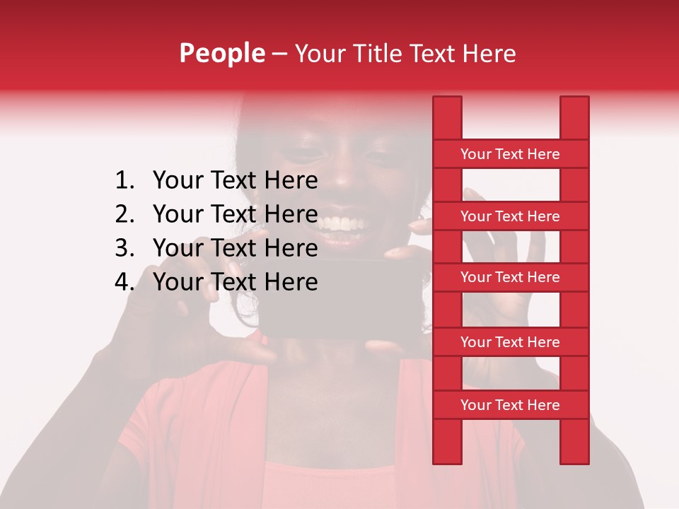 Girl Legs Female PowerPoint Template