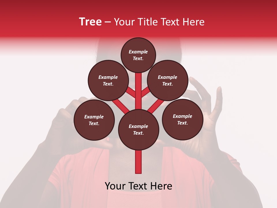 Girl Legs Female PowerPoint Template