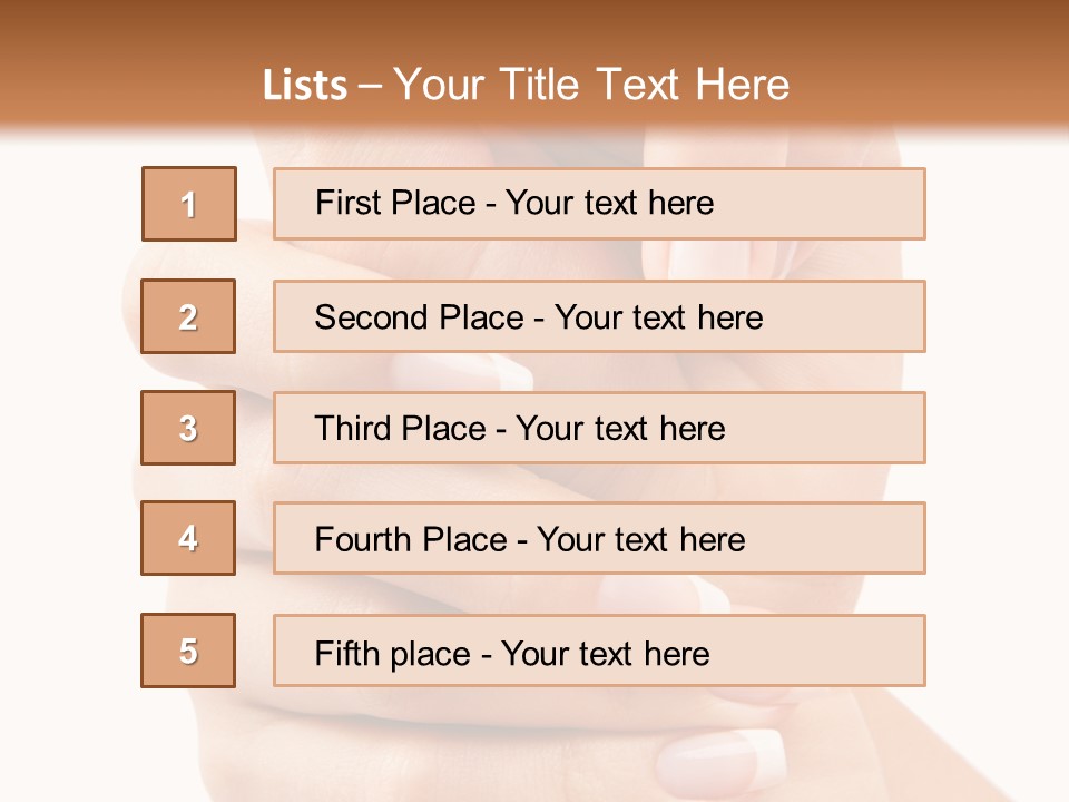 Girl Legs Female PowerPoint Template