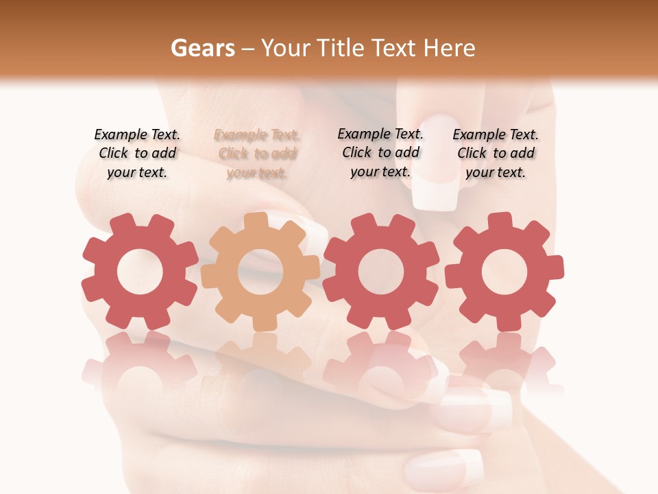 Girl Legs Female PowerPoint Template