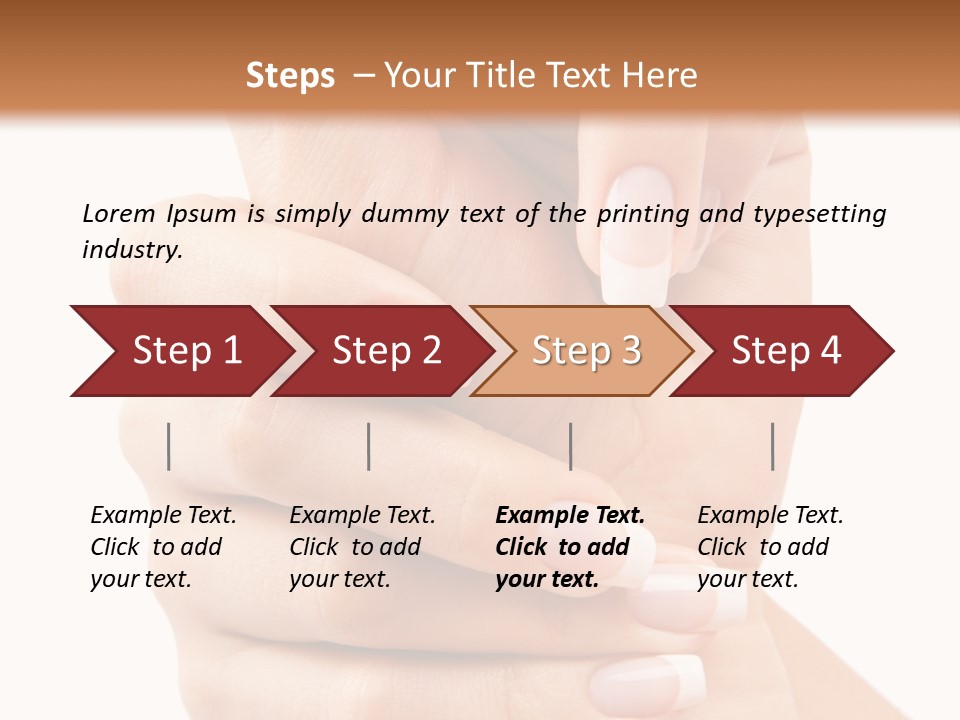 Girl Legs Female PowerPoint Template