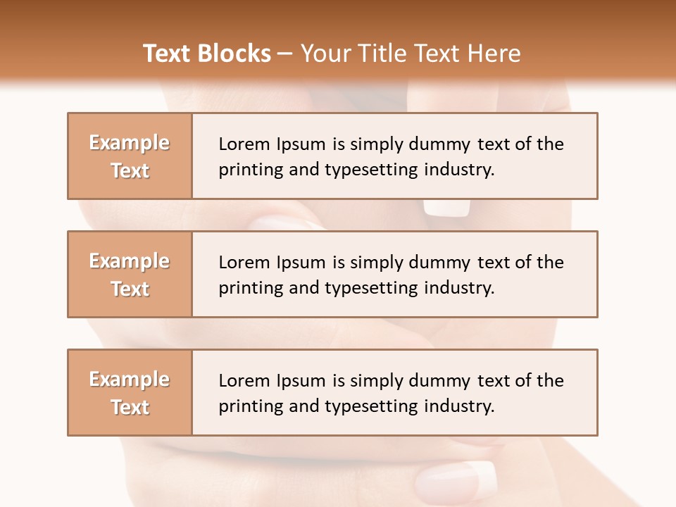 Girl Legs Female PowerPoint Template