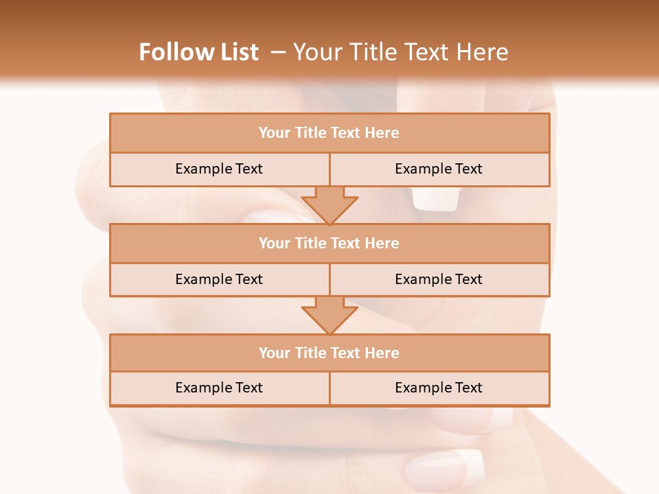 Girl Legs Female PowerPoint Template