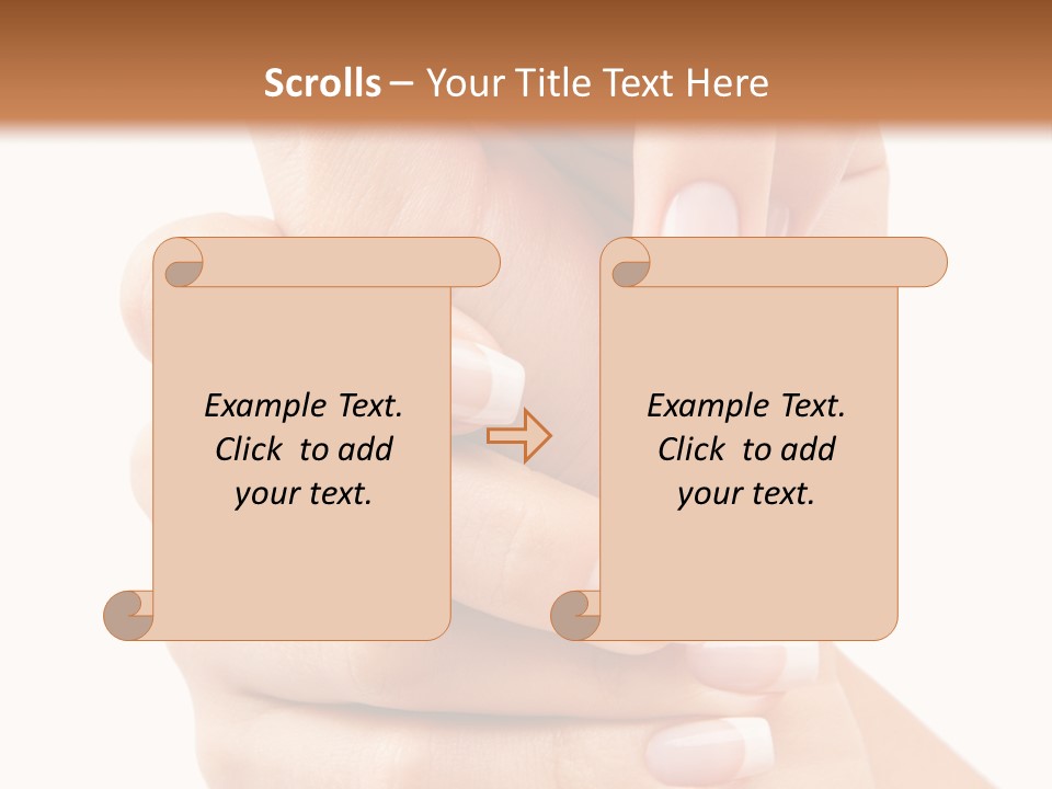 Girl Legs Female PowerPoint Template