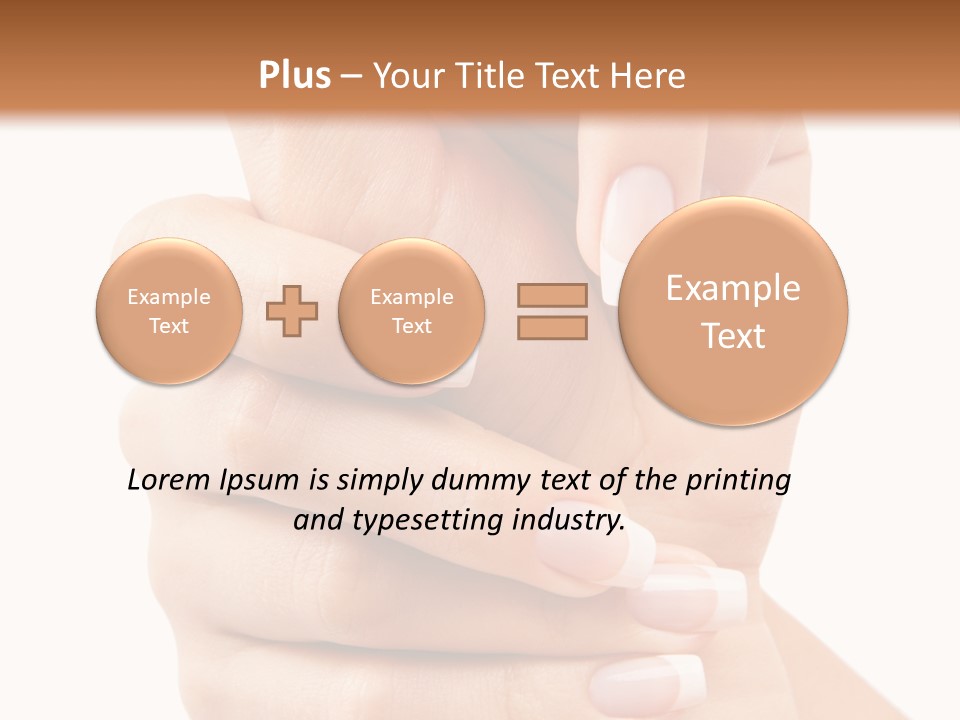 Girl Legs Female PowerPoint Template