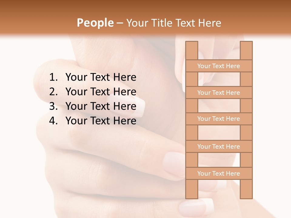 Girl Legs Female PowerPoint Template