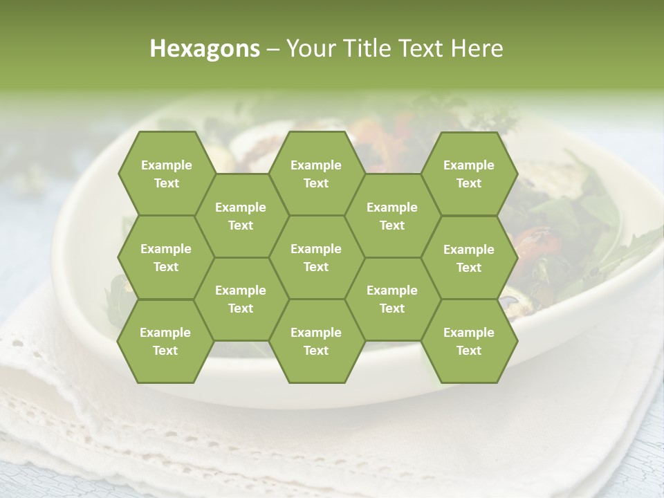 Zucchini Grilled Meal PowerPoint Template