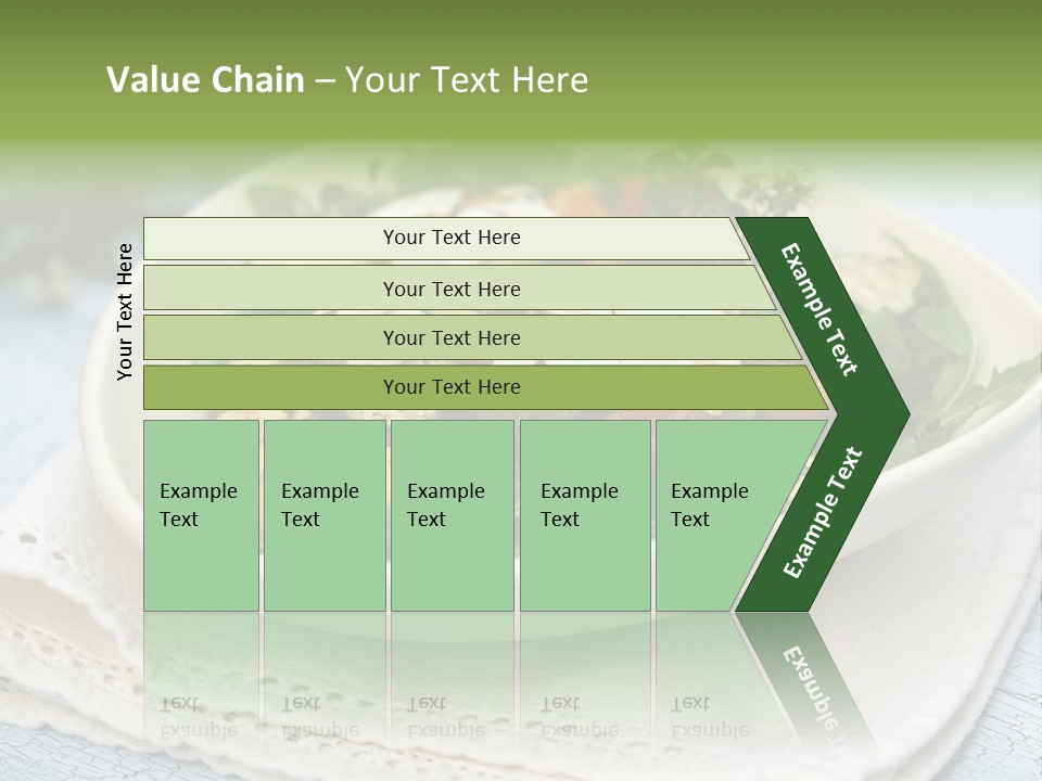 Zucchini Grilled Meal PowerPoint Template