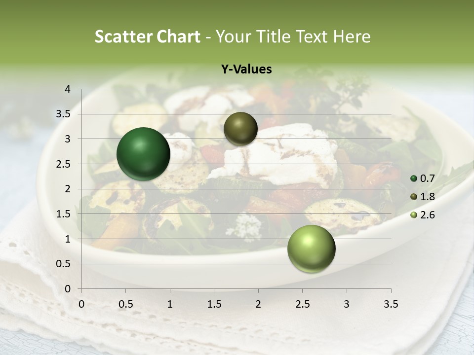 Zucchini Grilled Meal PowerPoint Template