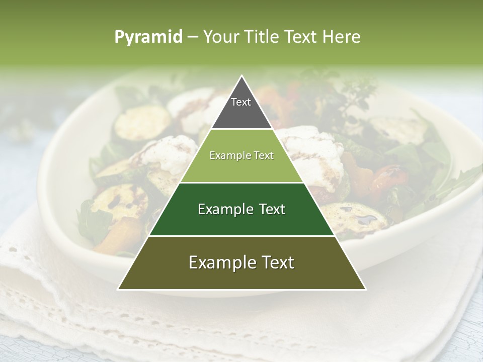 Zucchini Grilled Meal PowerPoint Template