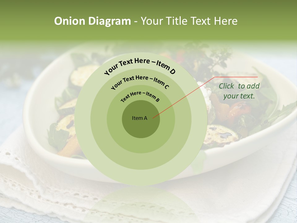 Zucchini Grilled Meal PowerPoint Template