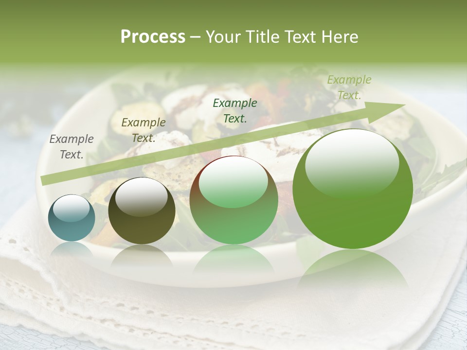 Zucchini Grilled Meal PowerPoint Template