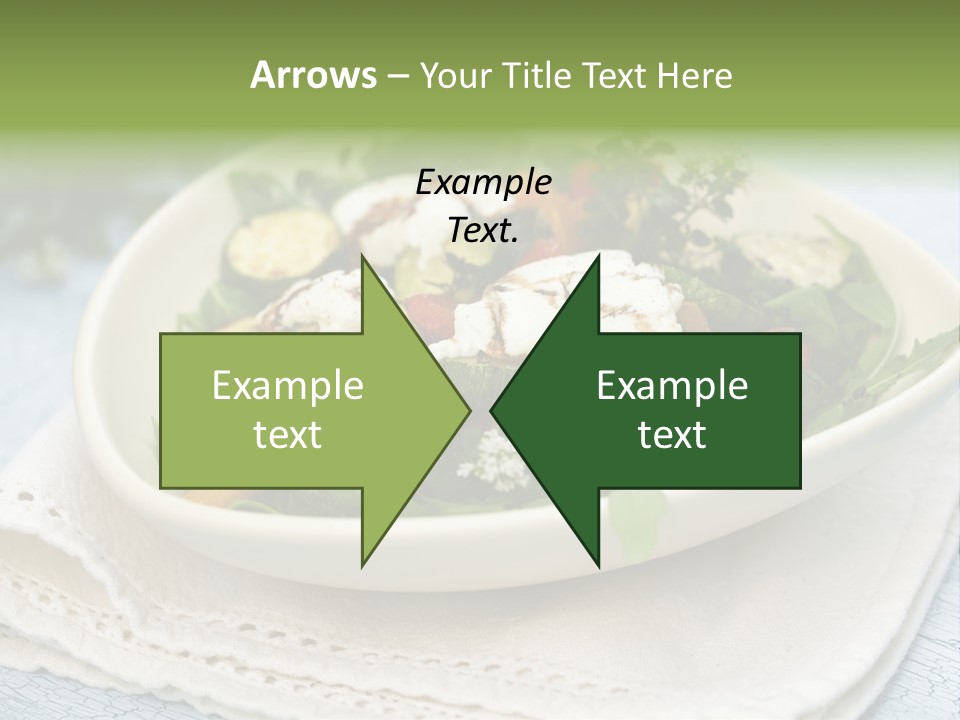 Zucchini Grilled Meal PowerPoint Template