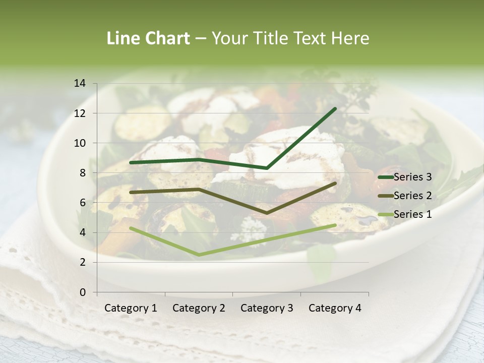 Zucchini Grilled Meal PowerPoint Template