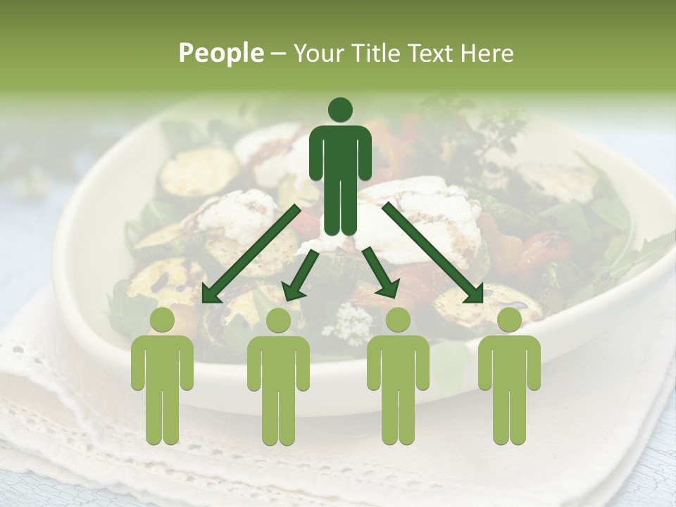 Zucchini Grilled Meal PowerPoint Template