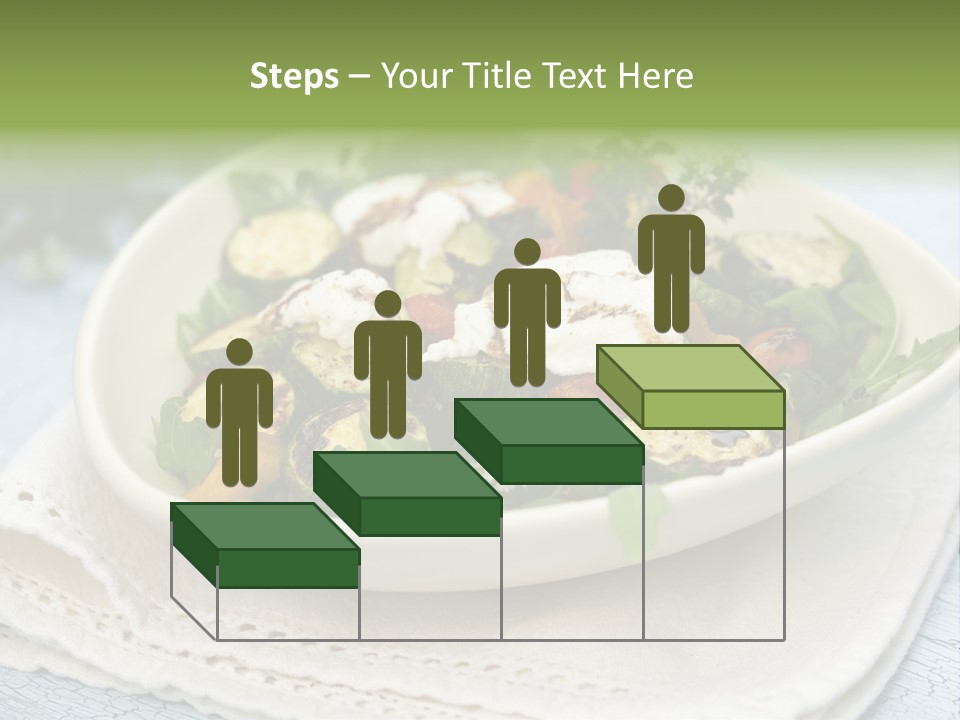 Zucchini Grilled Meal PowerPoint Template