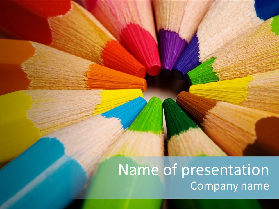 Brown Isolated Artist PowerPoint Template