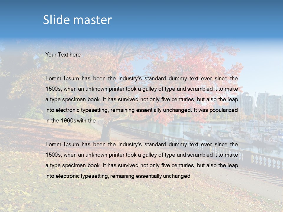 Home Environment Season PowerPoint Template